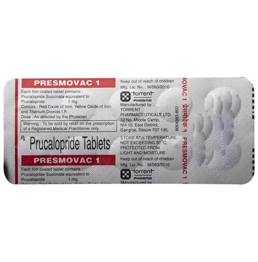 presmovac 1mg tablet 10's